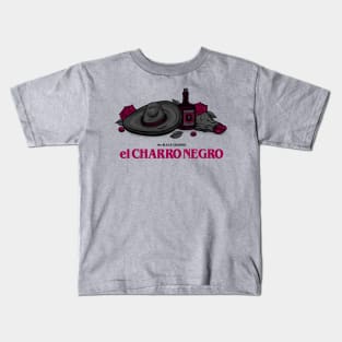 el CHARRO NEGRO - the BLACK CHARRO Kids T-Shirt